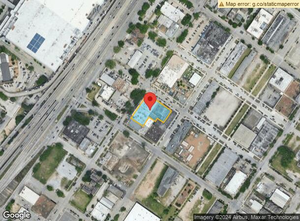  1201 St Emanuel St, Houston, TX Parcel Map