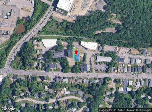 34 Edge Hill Rd, Waltham, MA Parcel Map