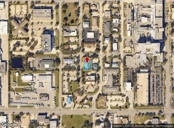  1405 Valentine St, Melbourne, FL Parcel Map