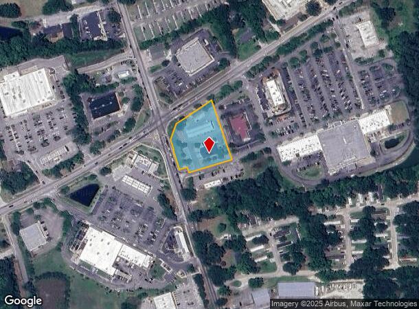  1597 Central Ave, Summerville, SC Parcel Map