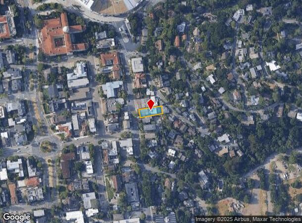 2347 Prospect St, Berkeley, CA Parcel Map