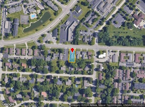  2062 Hewitt Ave, Dayton, OH Parcel Map