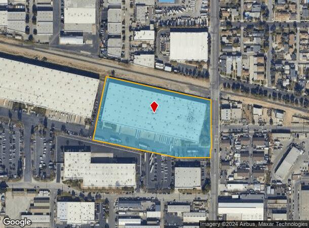  823-829 W 8Th St, Azusa, CA Parcel Map