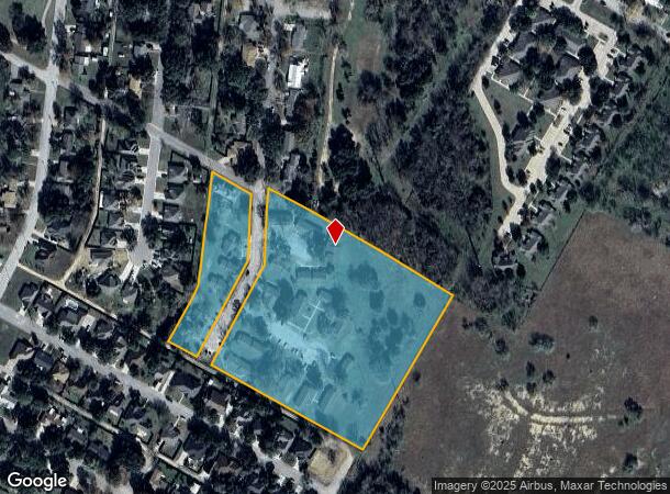  221 Peach St, Luling, TX Parcel Map