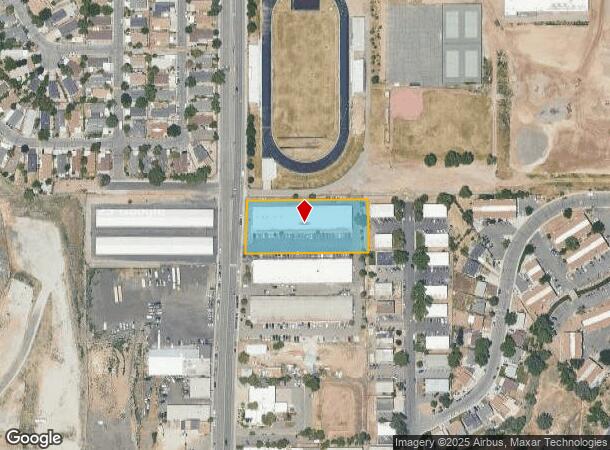  2540 Sutro St, Reno, NV Parcel Map