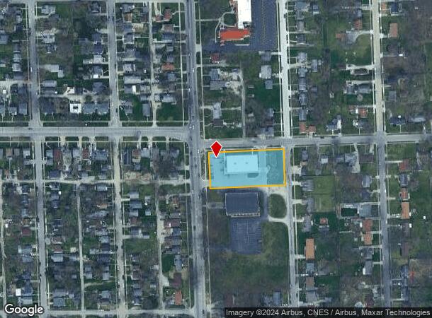  3903 S Anthony Blvd, Fort Wayne, IN Parcel Map