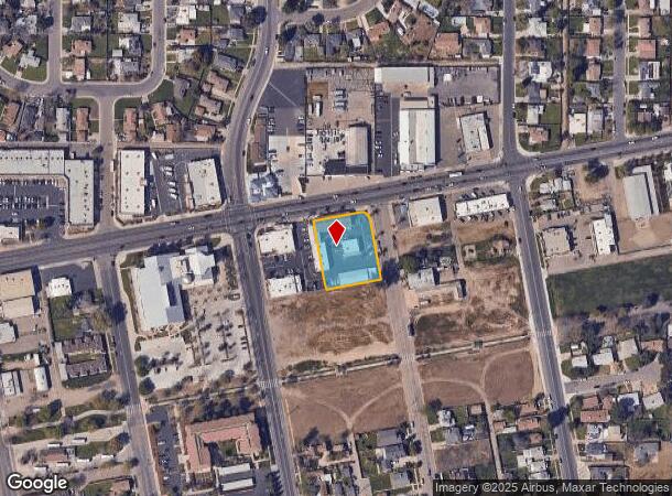  439 N N St, Tulare, CA Parcel Map