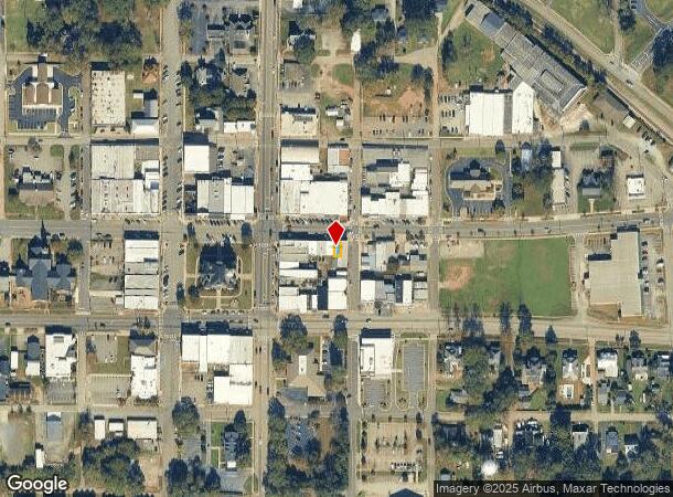  21 E Johnston St, Forsyth, GA Parcel Map