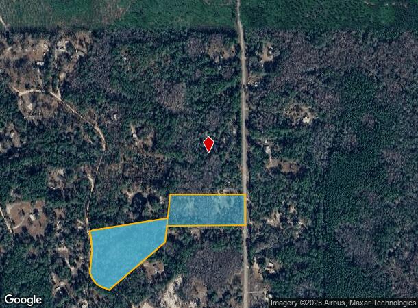  10540 Old Plank Rd, Tallahassee, FL Parcel Map