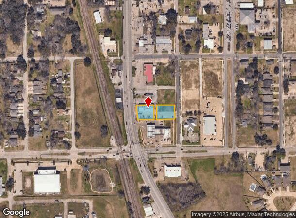 2527 S Main St, Pearland, TX Parcel Map