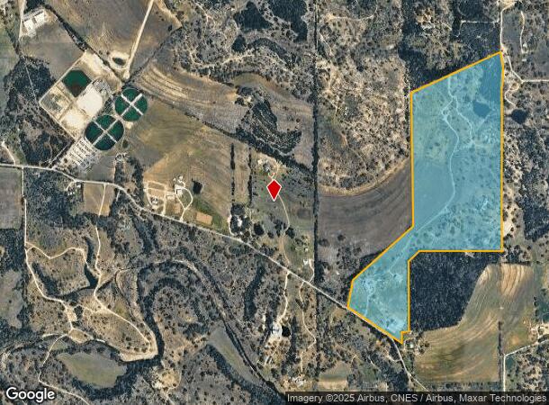  7100 Creek Rd, Dripping Springs, TX Parcel Map