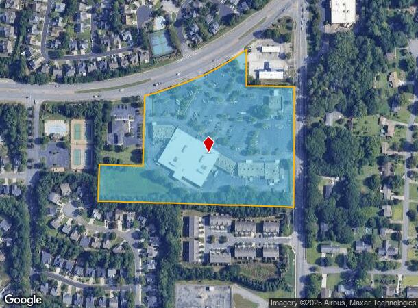  1860 Sandy Plains Rd, Marietta, GA Parcel Map