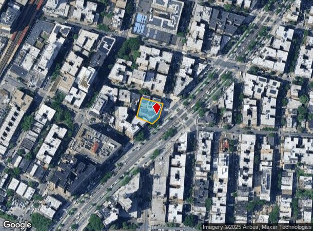  1791 Grand Concourse, Bronx, NY Parcel Map