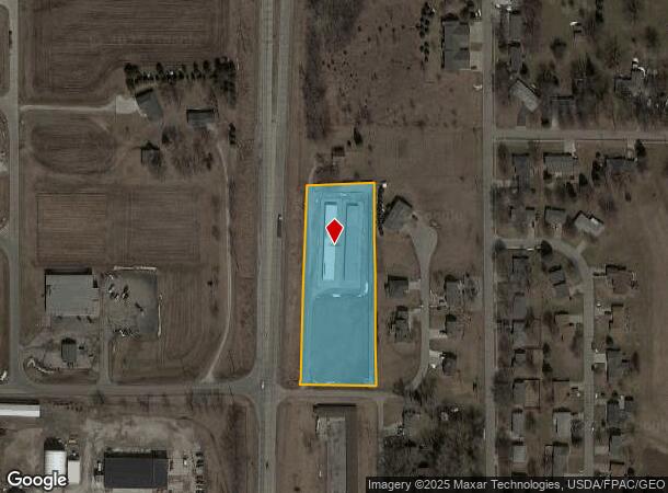  1227 N Chestnut St, Avoca, IA Parcel Map