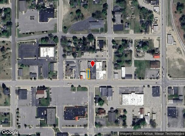 1099 E Wilcox Ave, White Cloud, MI Parcel Map