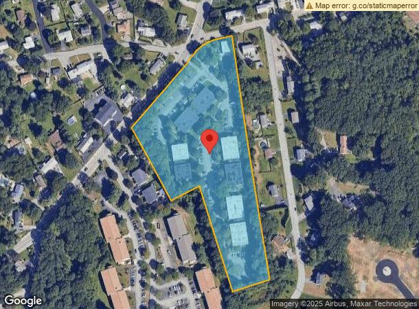  363 Simmonsville Ave, Johnston, RI Parcel Map