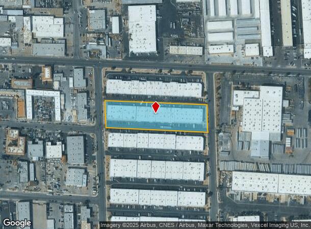 3110 Polaris Ave, Las Vegas, NV Parcel Map