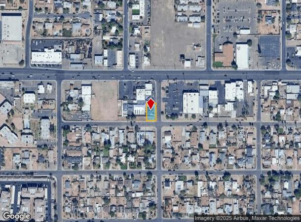  2546 E Brill St, Phoenix, AZ Parcel Map