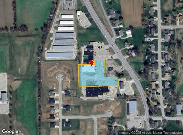 1855 Main St, Ferdinand, IN Parcel Map