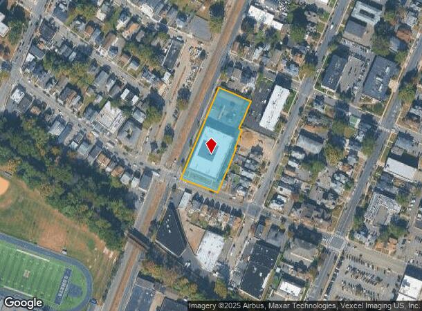 260 Railroad Ave, Hackensack, NJ Parcel Map