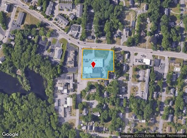 171 Commonwealth Ave, Attleboro Falls, MA Parcel Map
