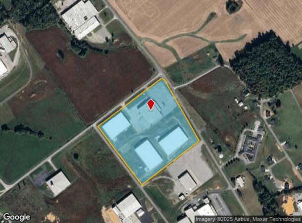  800 Industrial Dr, Campbellsville, KY Parcel Map