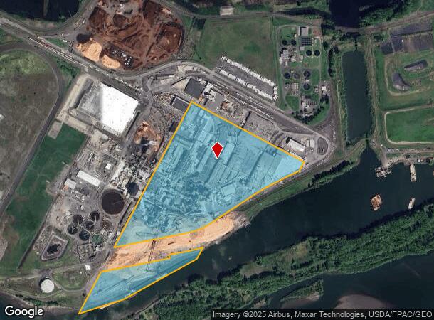  300 Fibre Way, Longview, WA Parcel Map