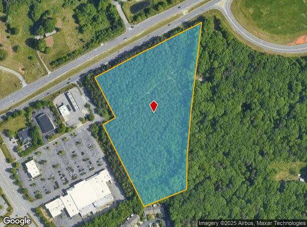 4821 W Wendover Ave, Jamestown, NC Parcel Map