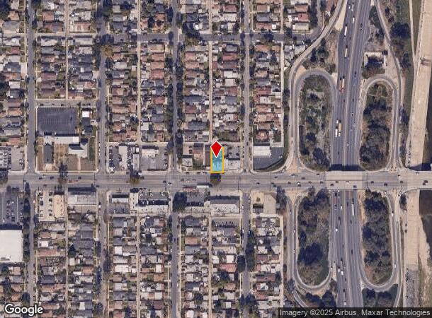  1319 W Willow St, Long Beach, CA Parcel Map