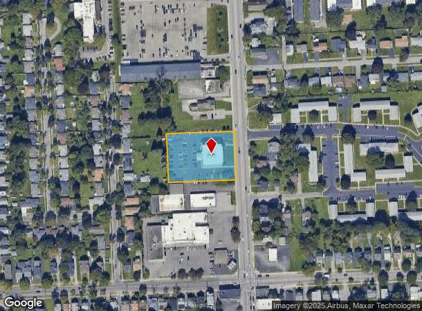 1245 Portland Ave, Rochester, NY Parcel Map