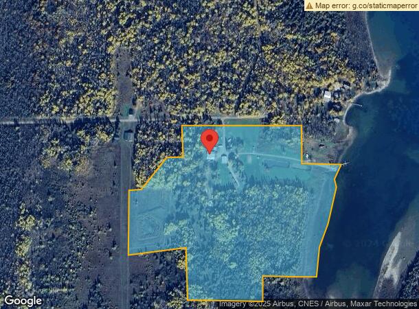  11550 E 16 1/2 Mile Rd, Barbeau, MI Parcel Map