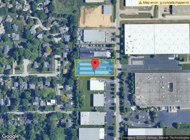  851 N Raddant Rd, Batavia, IL Parcel Map