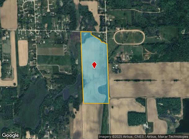  Sharpe Rd, Fowlerville, MI Parcel Map