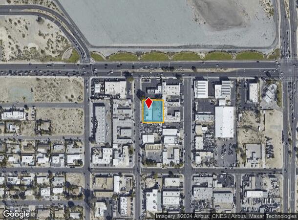  550 S Oleander Rd, Palm Springs, CA Parcel Map