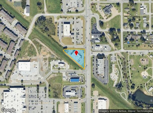 404 S Elm St, Jenks, OK Parcel Map
