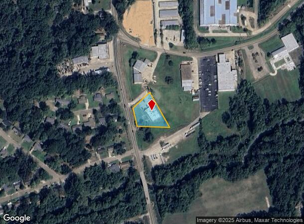 100 Fisher Ferry Rd, Vicksburg, MS Parcel Map