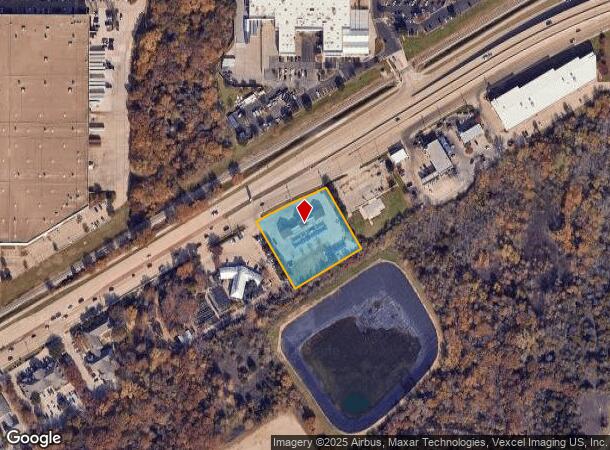 2201 Ira E Woods Ave, Grapevine, TX Parcel Map