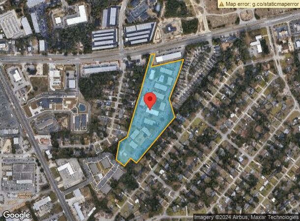  1272 Shipyard Blvd, Wilmington, NC Parcel Map