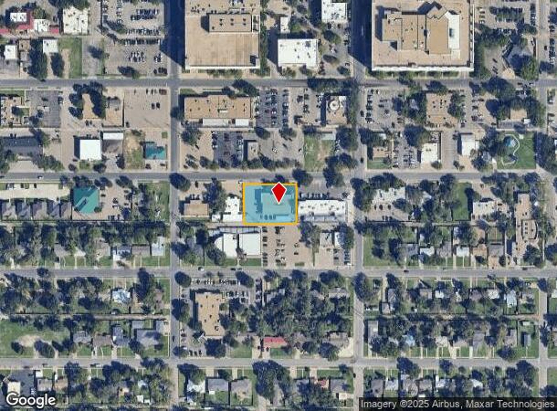  3611 22Nd Pl, Lubbock, TX Parcel Map