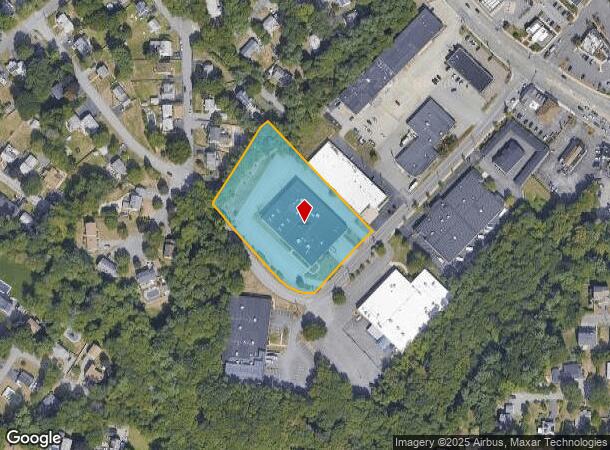  22 Terry Ave, Burlington, MA Parcel Map