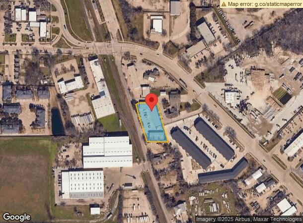  171 S Railroad St, Lewisville, TX Parcel Map