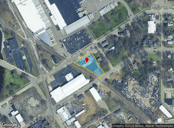  708 Gibson St, Kalamazoo, MI Parcel Map