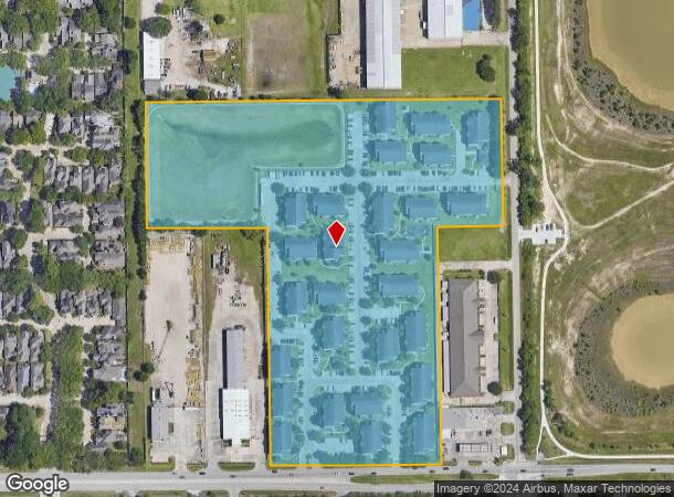  7740 W Little York Rd, Houston, TX Parcel Map