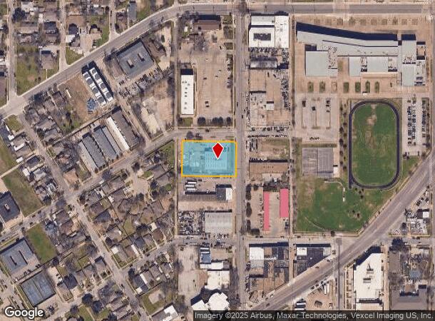 542 E 9Th St, Dallas, TX Parcel Map