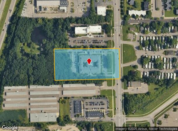  3470 Carpenter Rd, Ypsilanti, MI Parcel Map