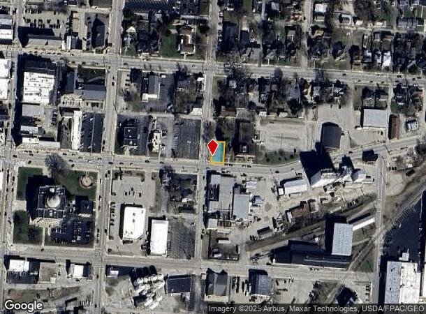  12 N Lincoln St, Wilmington, OH Parcel Map
