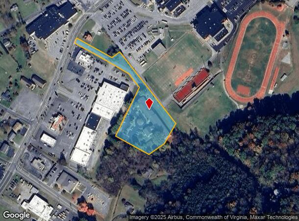  490 Tanyard Rd, Rocky Mount, VA Parcel Map