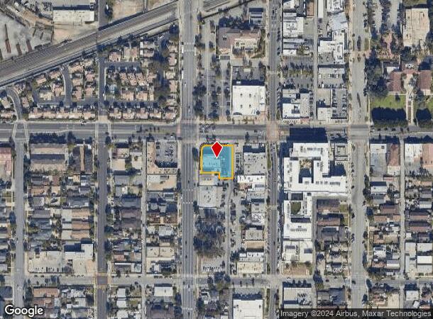  150-160 W Foothill Blvd, Azusa, CA Parcel Map