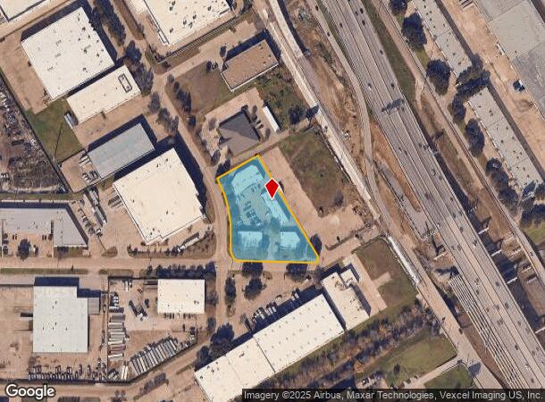 1500 Crescent Dr, Carrollton, TX Parcel Map