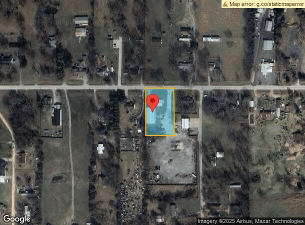  5107 Cedar Dr, Colcord, OK Parcel Map